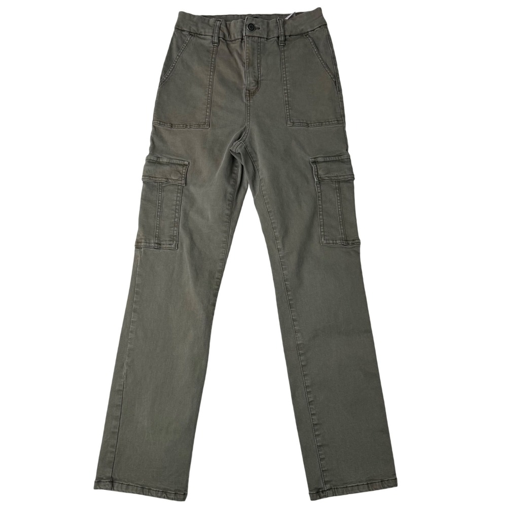 AE American‎ Eagle Women Olive Green Cargo Pants Utility Style Size XSmall